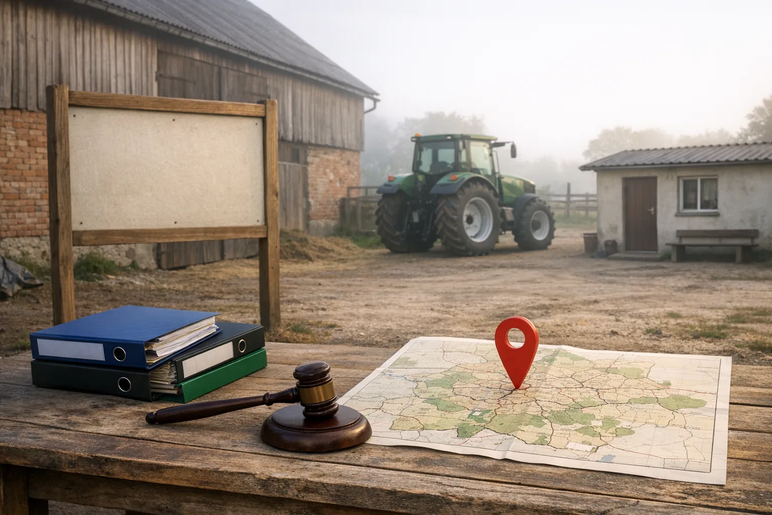 Gdzie syndyk sprzedaje gospodarstwo rolne z upadłości?